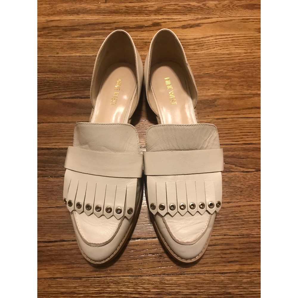 Nine West Loafer D’orsay Fringe Flat Flat